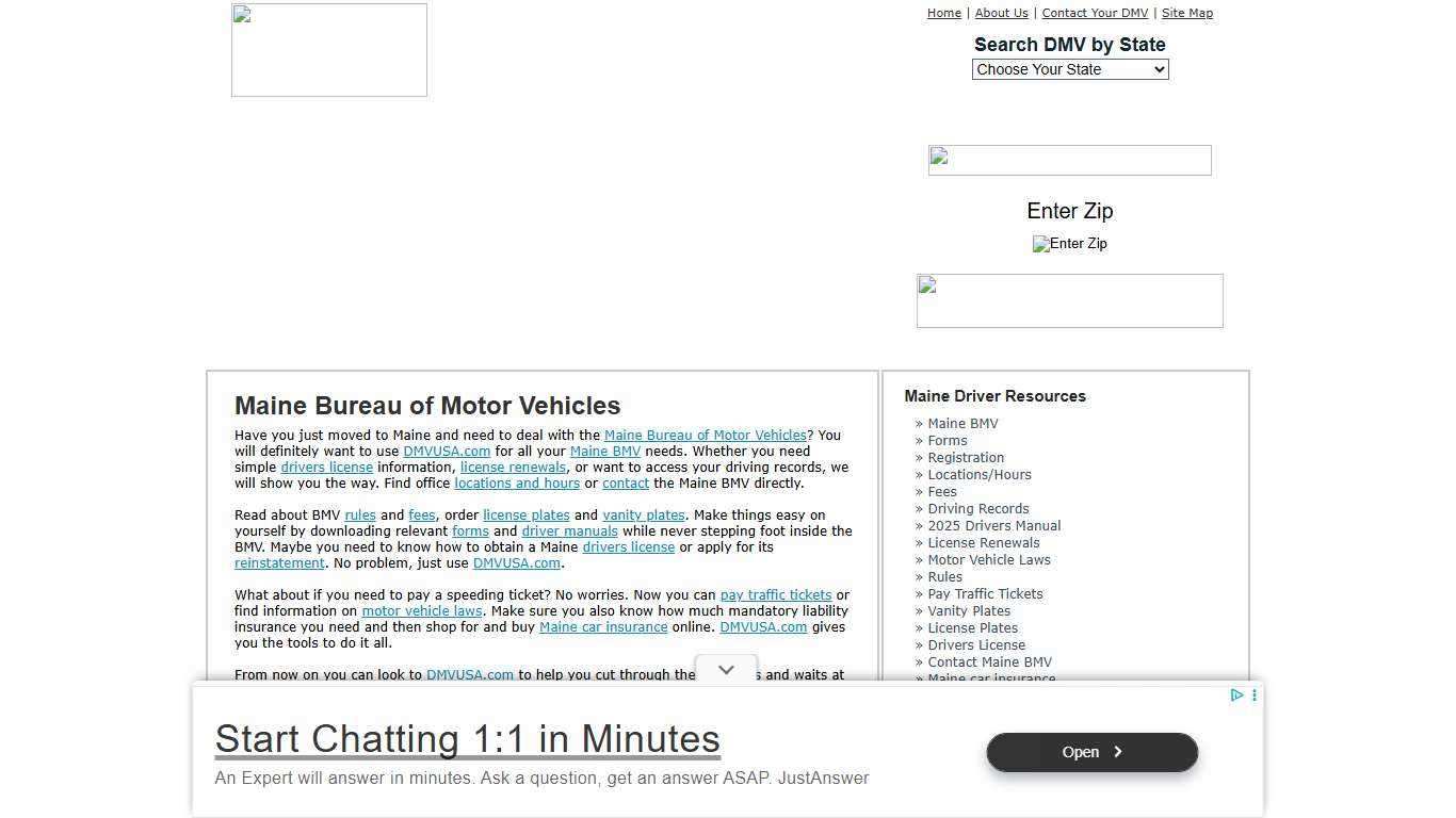 Maine Bureau of Motor Vehicles (ME) - BMV